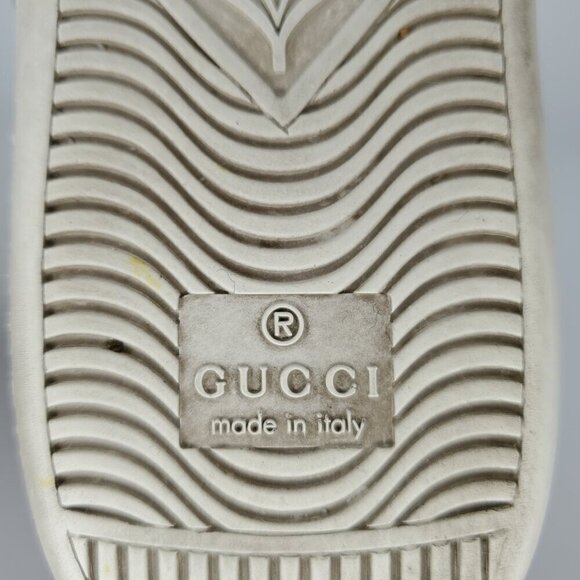 Gucci Ace GG Terry Cloth Lace Up Sneakers - Picture 7 of 10